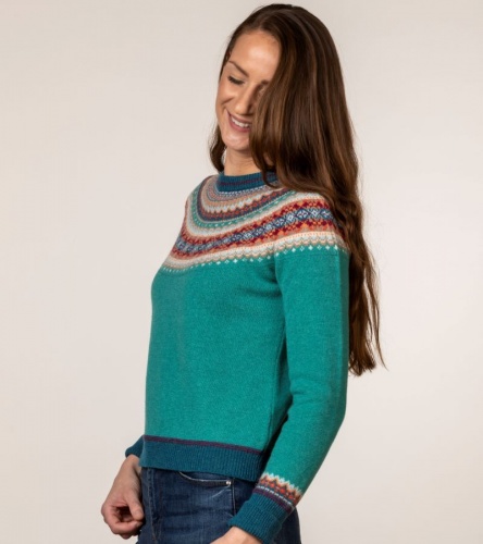 Eribe Short Alpine Sweater Emerald sizes S - XXL